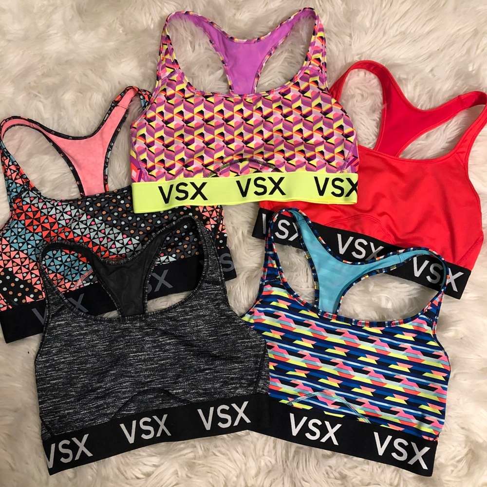Set of 5 Victoria Secret Sports Bras